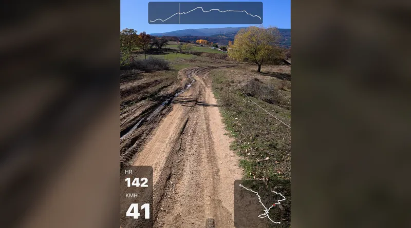 vertical cycling highlight video example